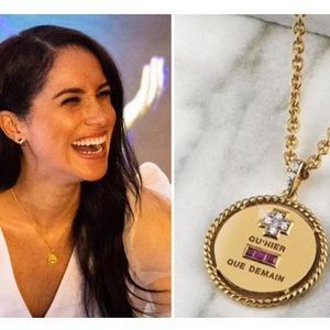 Sophie Lis Love Pendant Necklace ASO Meghan Markle